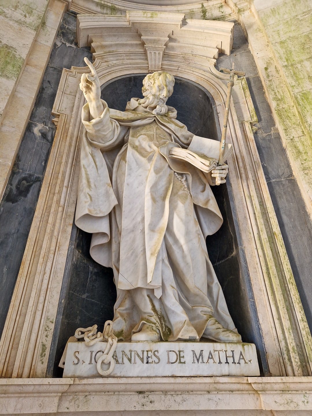Italian sculpture Palácio Nacional de Mafra