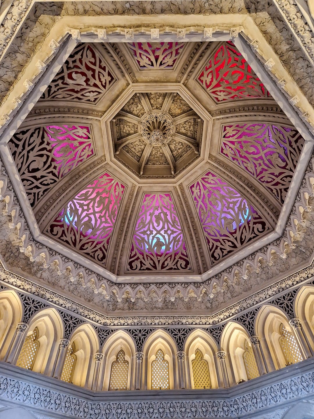 Palácio de Monserrate Sintra ceiling